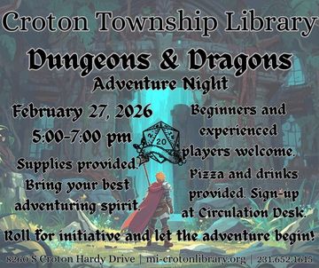 Lone adventurer entering maze. event information