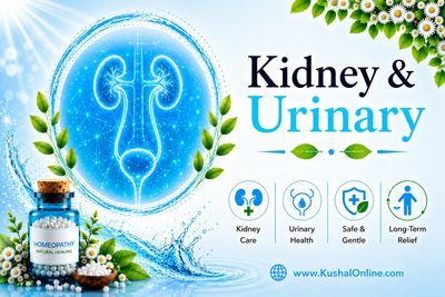Homeopathy Treatment for Kidney & Urinary Conditions at Kushal Online