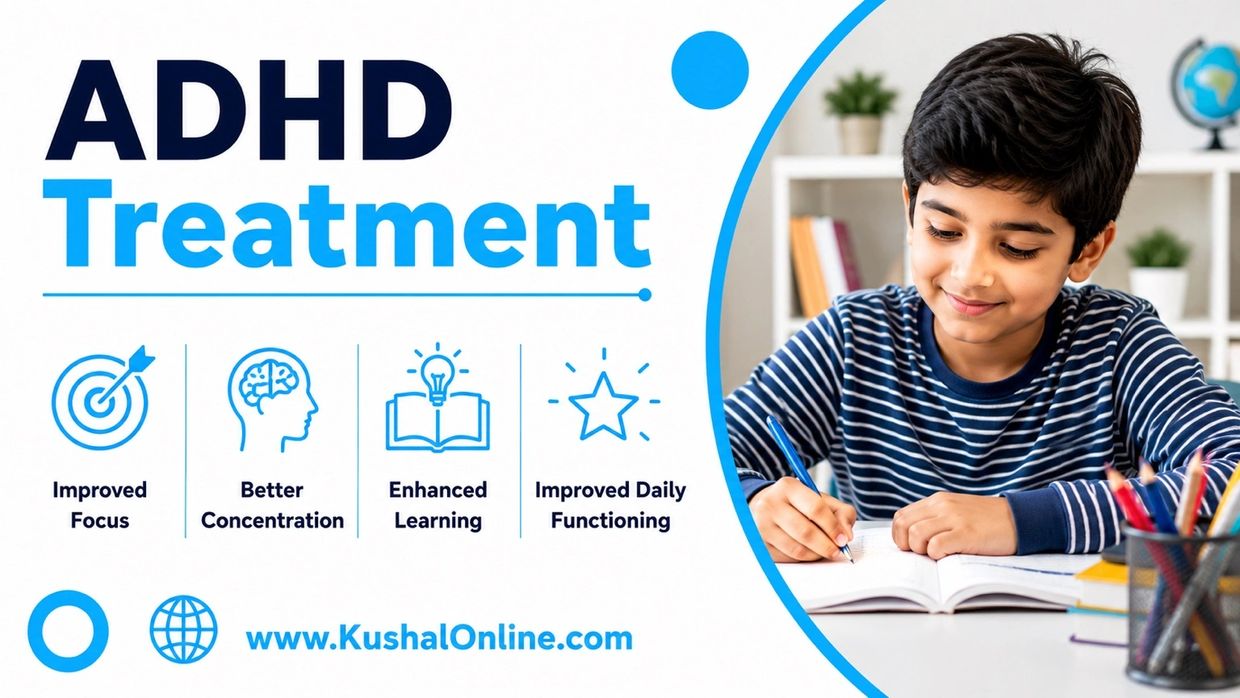 Homeopathy Treatment for ADHD at Kushal Online