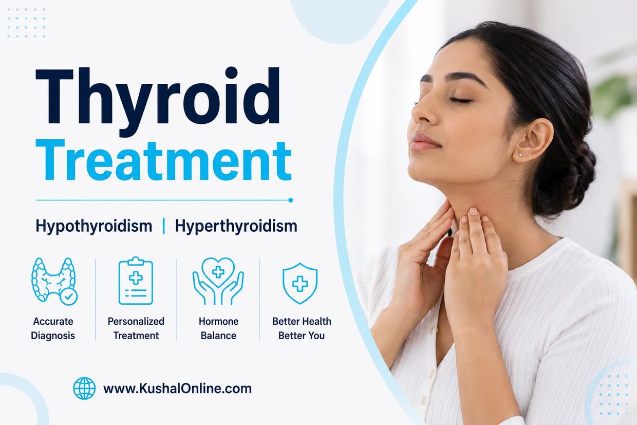Homeopathy Treatment for Thyroid disorders at Kushal Online