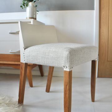 G Plan E Gomme Brandon Small Bedroom Chair Original Mid-Century Solid Oak Linwood Refurbished 1950s 