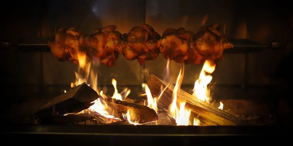 Doolittles Woodfire Grill: woodfired rotisserie