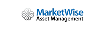 MarketWise logo with stylized cloud and blue text.