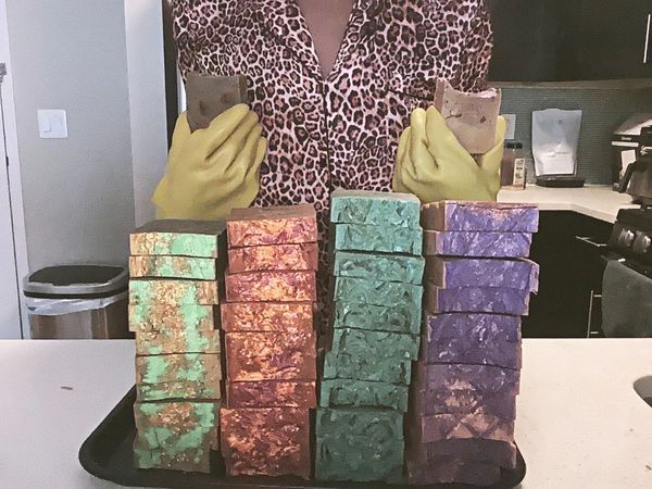 Lakansyèl Artisan Crafted Cold Pressed Soap Bars!