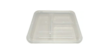 CCF 38oz PP injection plastic microwavable black rectangle food contai –  Custom Cup Factory