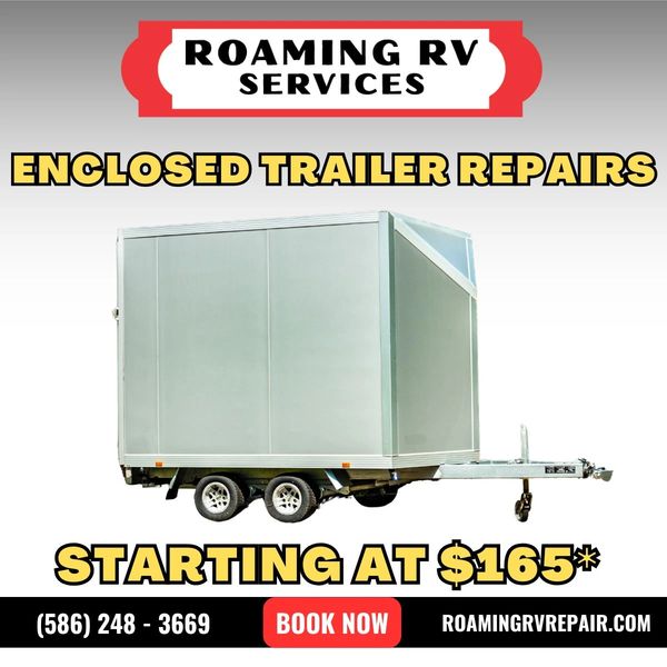 enclosed trailer repair, enclosed trailer repair near me, trailer service