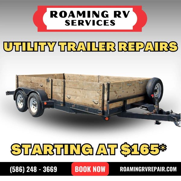 utility trailer repair, utility trailer repair near me, utility trailer service