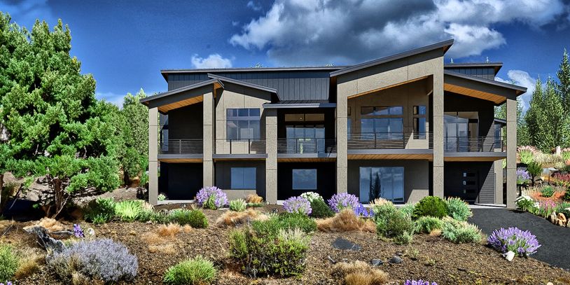 South Elevation - Views from Master, Dining, Kitchen & Great rooms