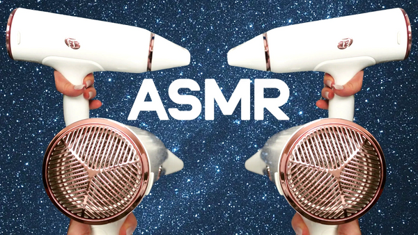 ASMR Blow Dryer White Noise for Deep Sleep T3 Aire Hairdryer No Talk Hair Dry Sounds Relaxation