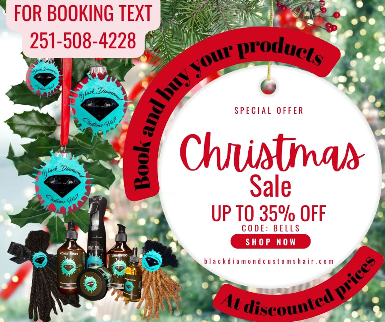 CODE: Bells
It’s the most wonderful time of the year!
Now until Christmas, get 35% OFF site-wide!