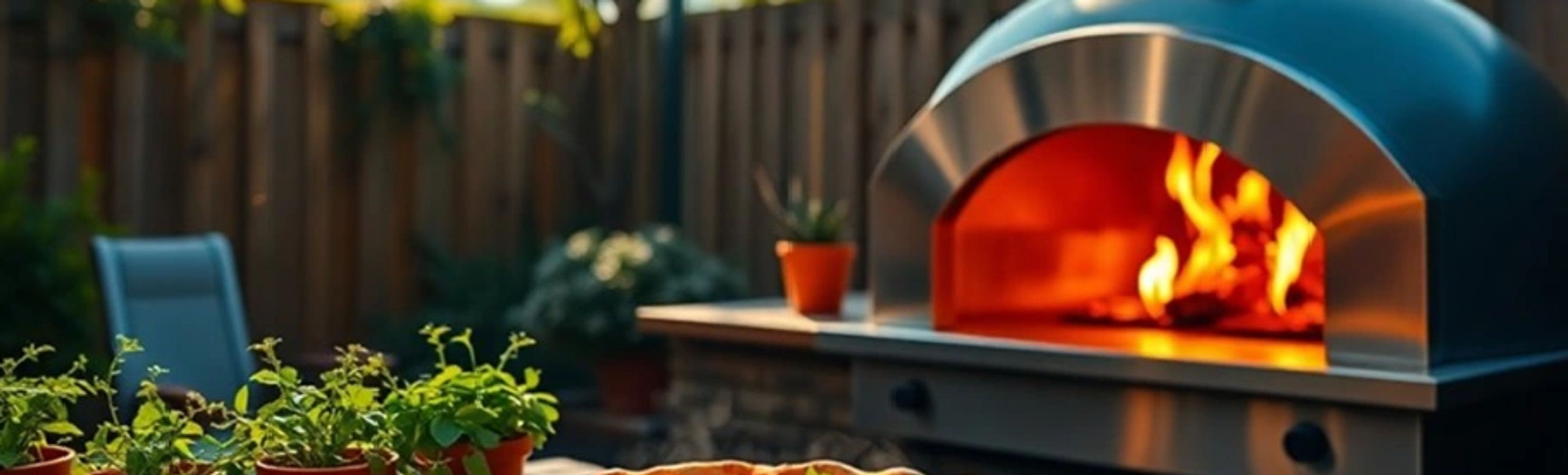 Back yard pizza oven