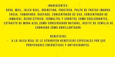🟡  Es un excelente reconstituyente energético.
🟠   Mejora el rendimiento físico y mental.
🟡  Ayud
