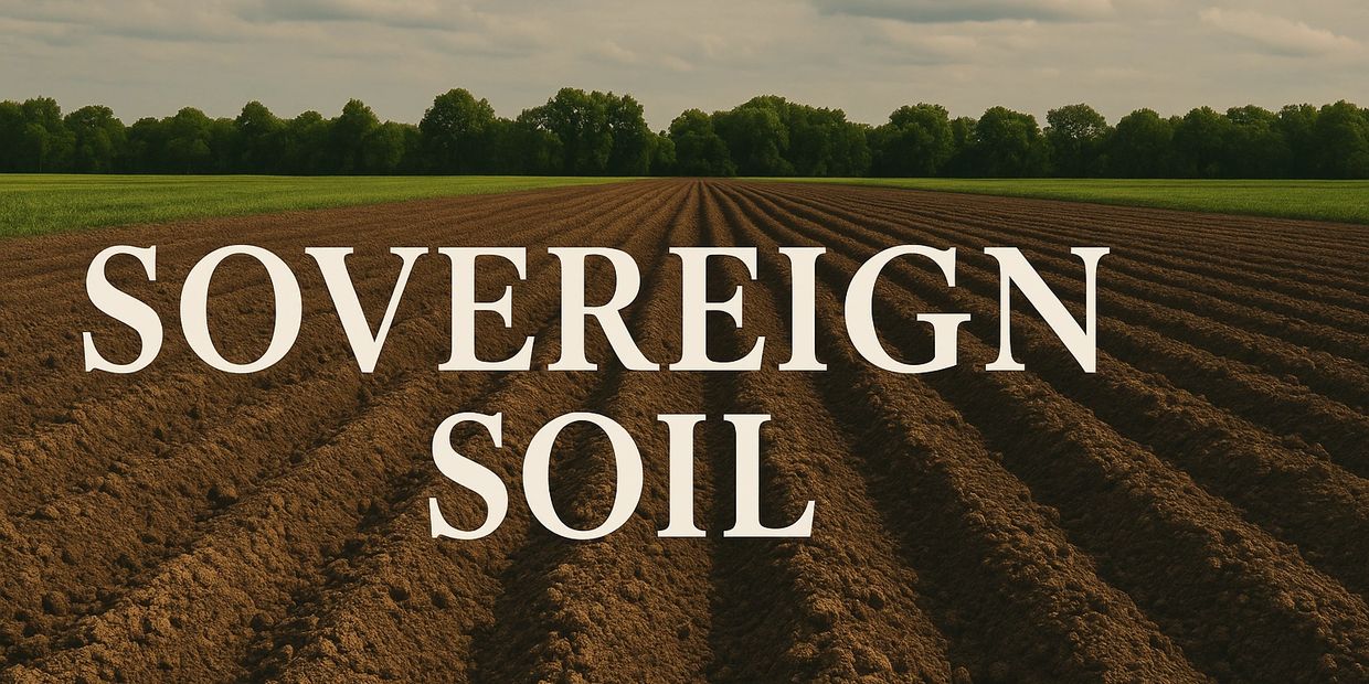The basis in which we will start building our Sovereign Soil Communities. The fertile African soil