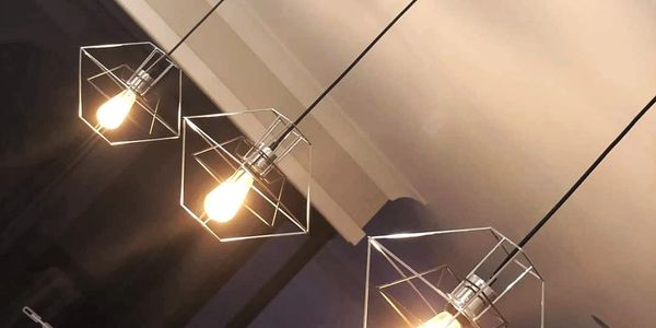 Pendants in Kitchen