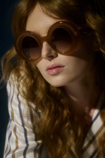 Closeup, editorial, beauty, lip gloss, shiny lips
