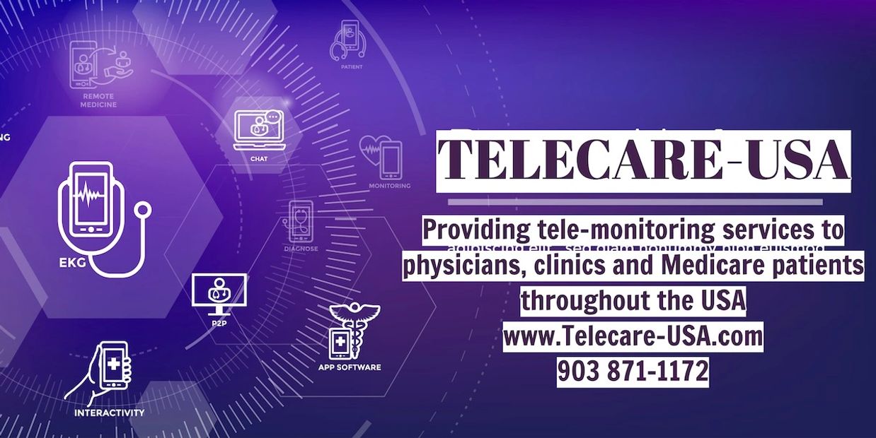 Telecare USA provides remote patient monitoring for clinical providers all around the USA. 