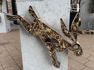 Handcrafted garden decoration
