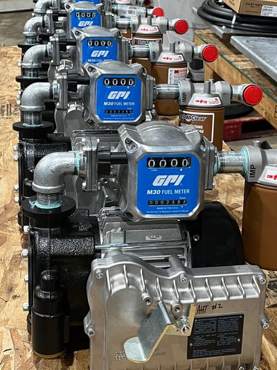 Piusi pump assemblies