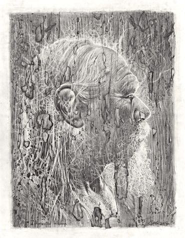 Illuminated Wisdom
Pencil on paper
11 x 14”
2012
SOLD