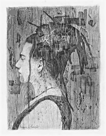 Presence Of Thought
Pencil on paper
11 x 14”
2012
SOLD