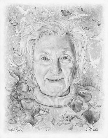 Bright Spark
Pencil on paper
11 x 14”
2021
SOLD