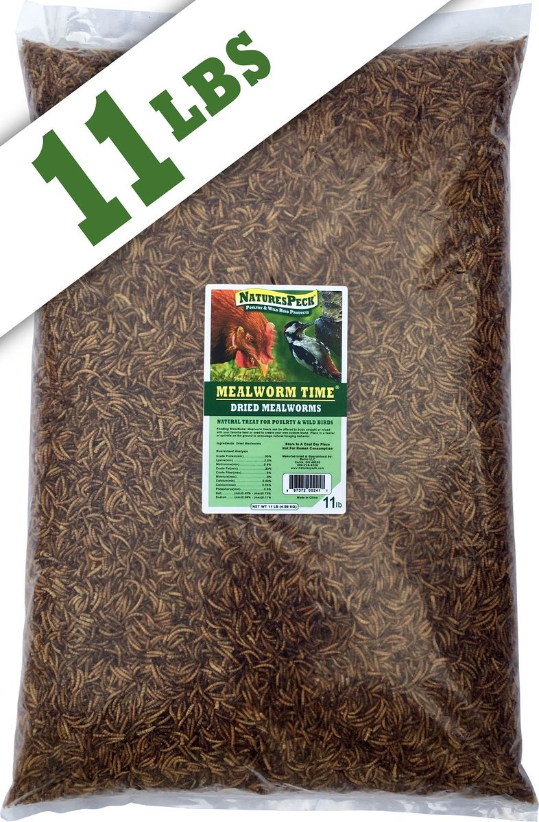 Dried Mealworms (11 lbs.) Out of stock until May 7th