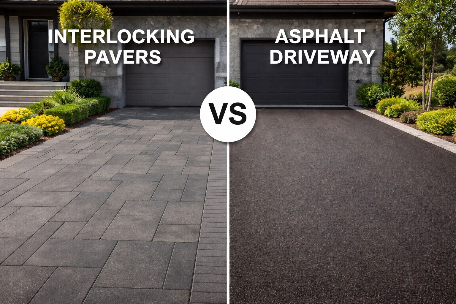 Pavers vs Asphalt Driveways: Which Is the Best Choice in Montreal