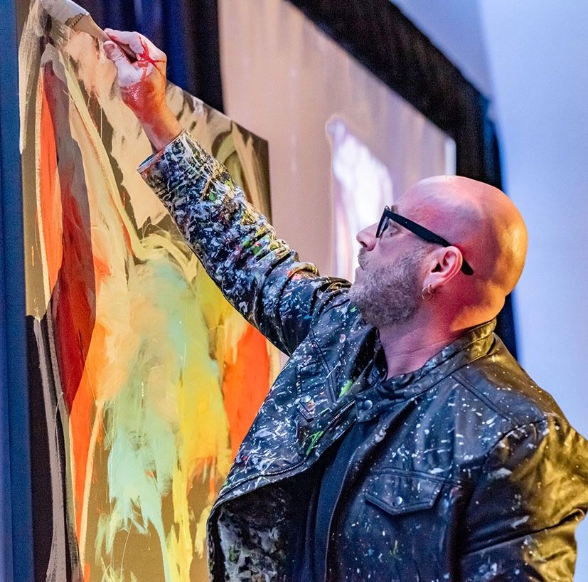 Artbeat Live Live Performance Speed Painting, Gala