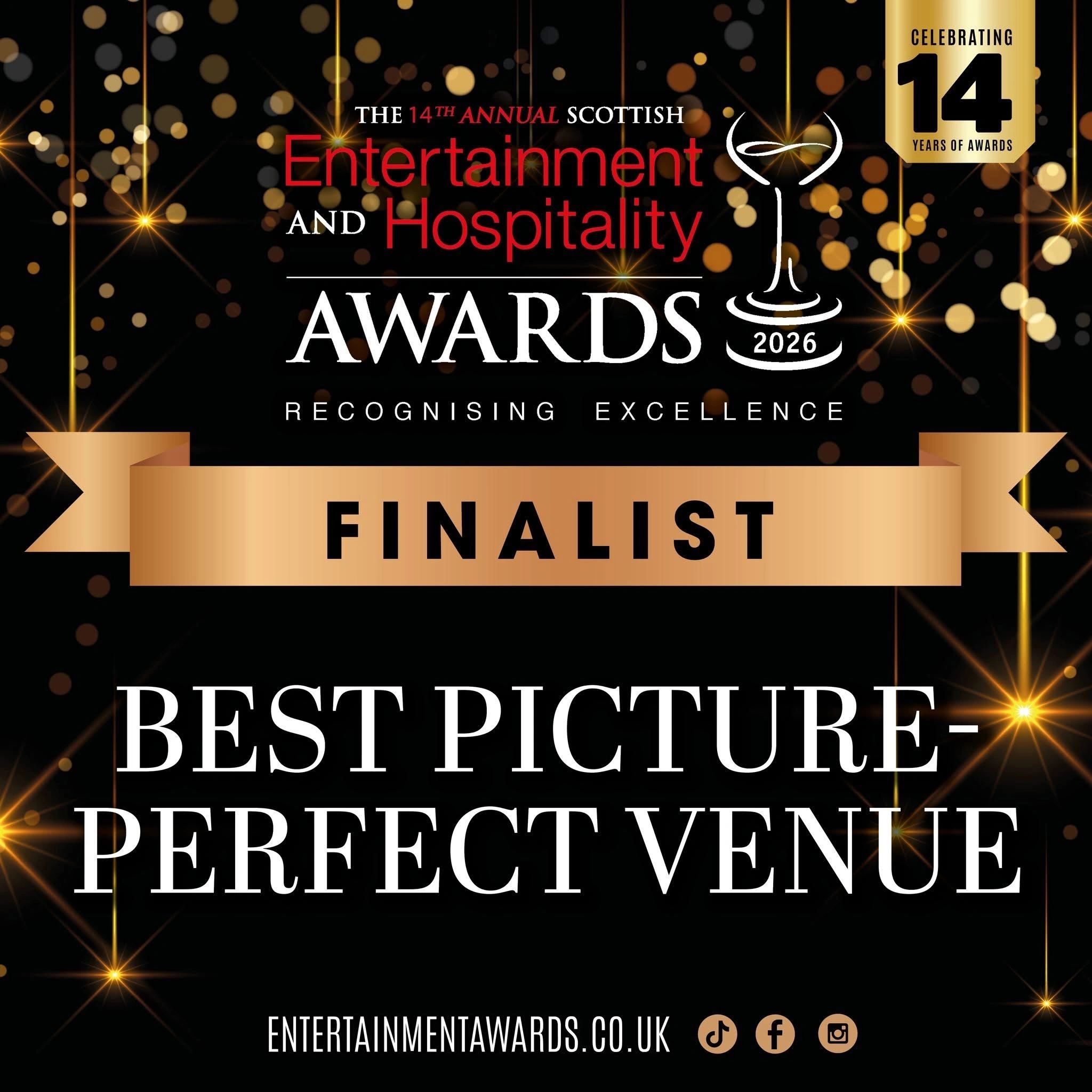 Scottish Entertainment and Hospitality Awards finalist announcement.