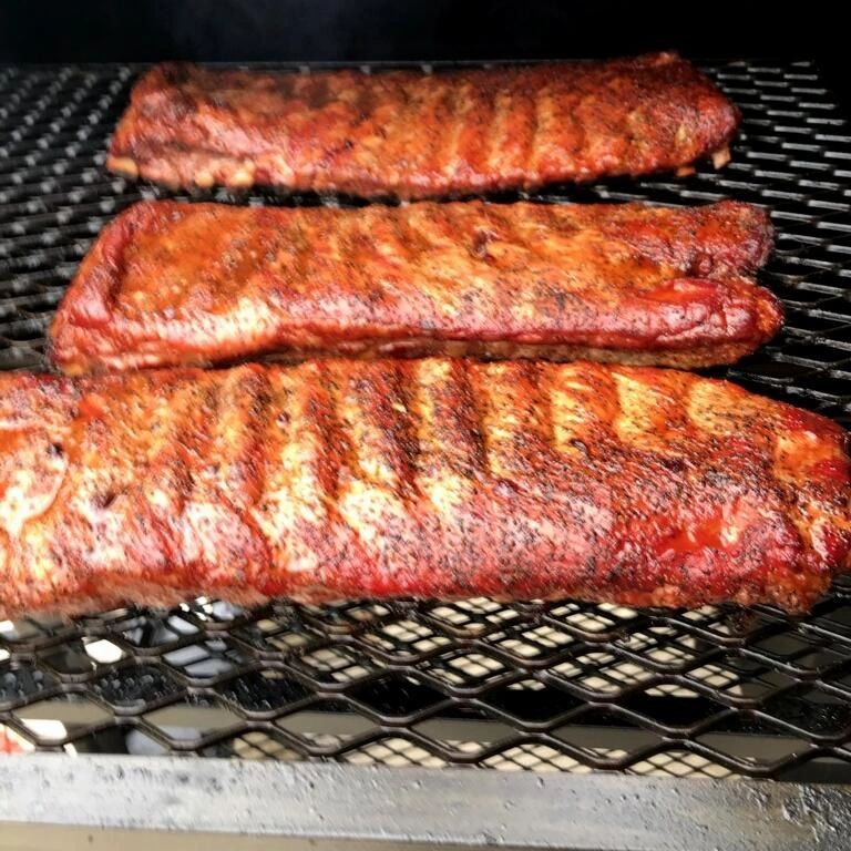 3 racks of ribs shaw bbq sauce