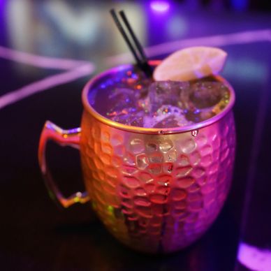 Vodka, fresh lime and ginger beer, lightly sweetened with imported Greek honey syrup.