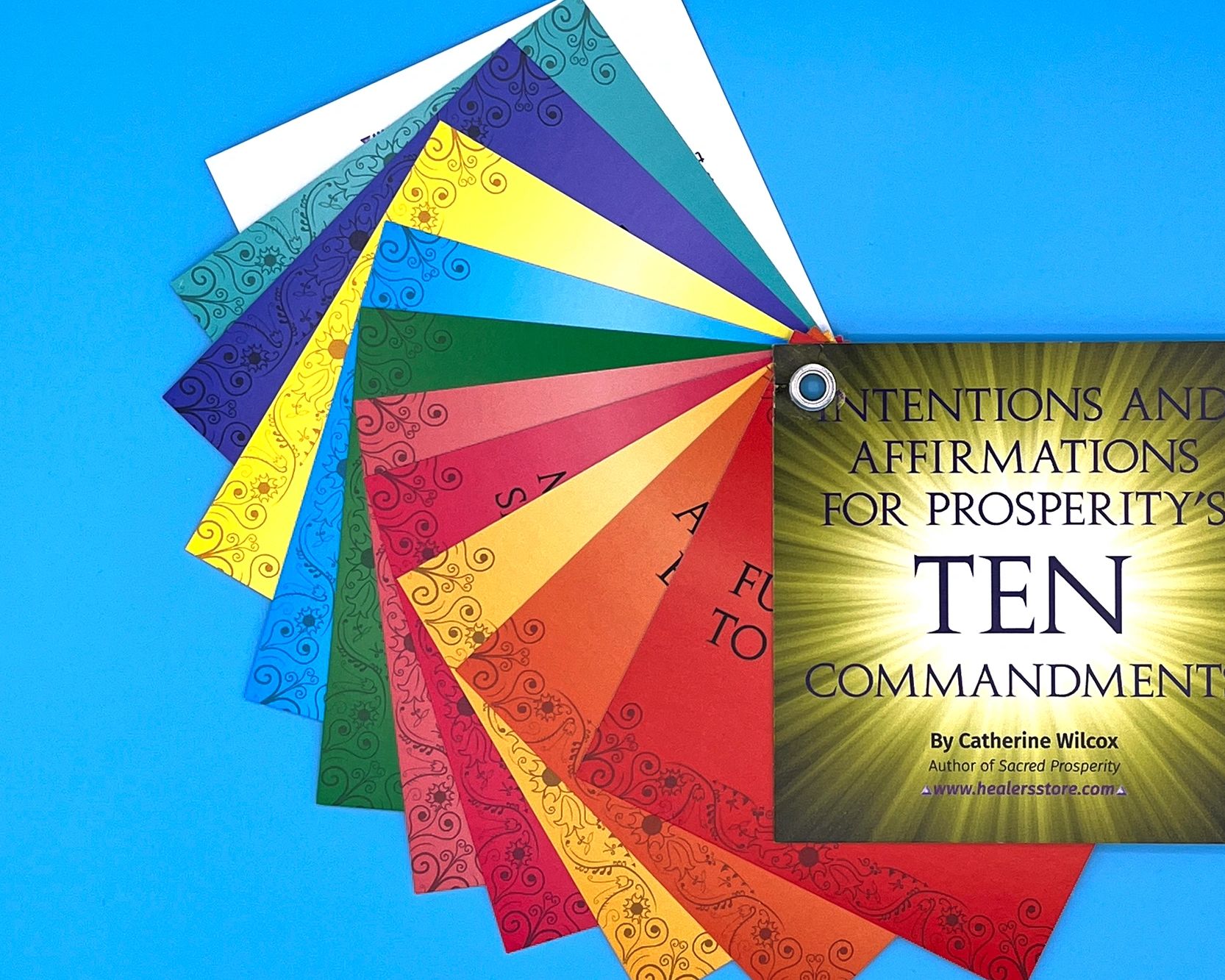 Ten Commandments Affirmation Flash Cards