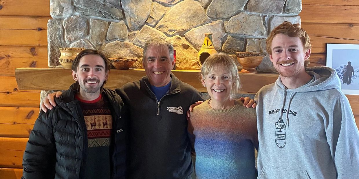 Connor, Derek, Lisa, and Kavan Dobos