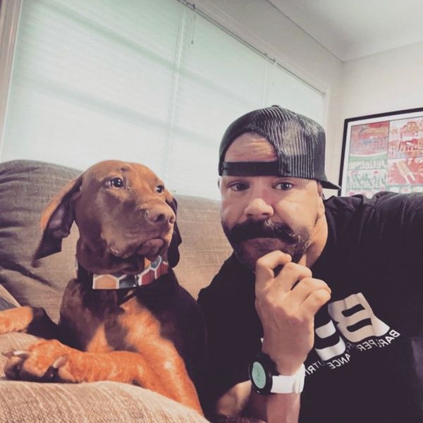 Keto high endurance athlete and his dog