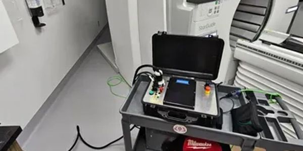 Fault Doctor VeriVolt V1.33 Test System performing electrical verifications at RUH, Saskatoon.