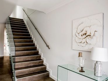 Staircase, luxury entrace