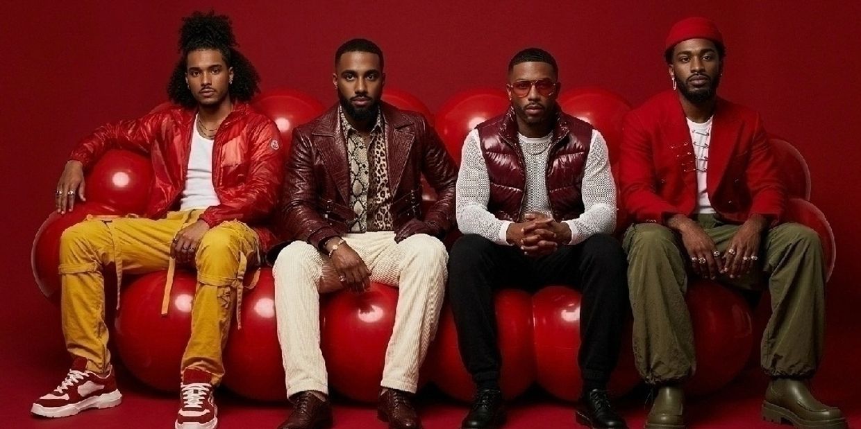 Level 4, R&B Boyband Album Cover or promo shoot