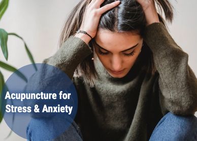 Treat stress and anxiety with acupuncture 