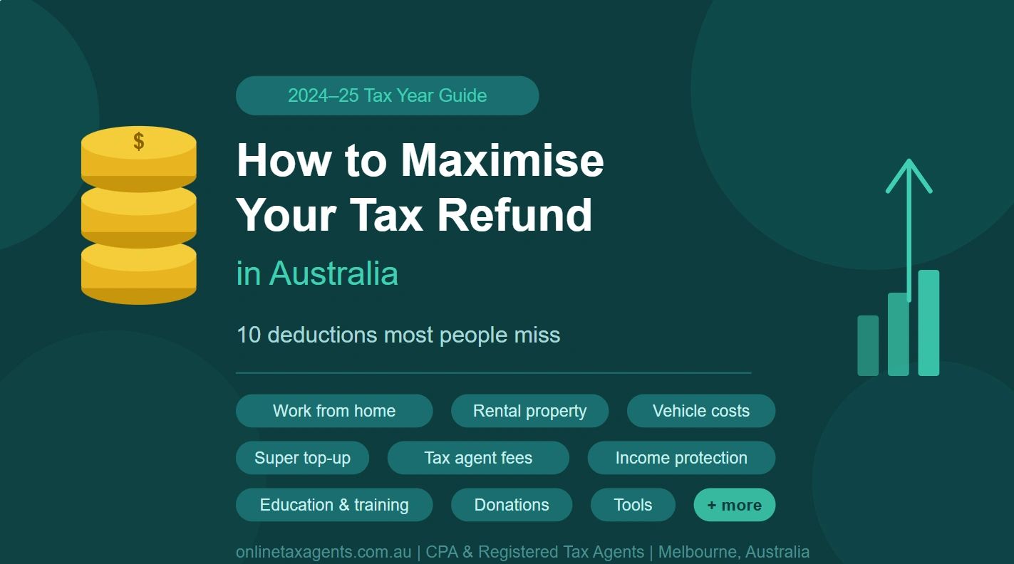 How to Maximise Your Tax Refund in Australia — 10 Deductions