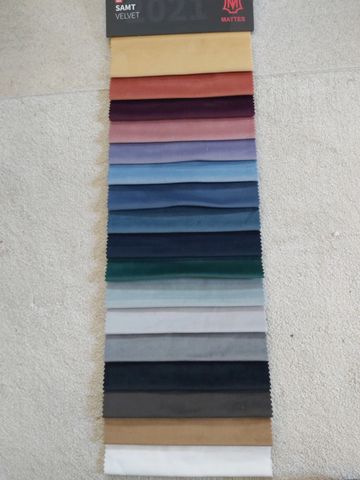 Velvet colours