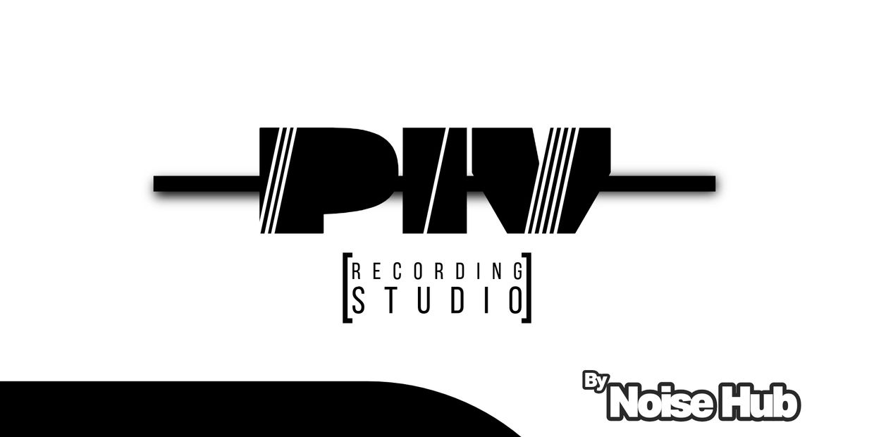 Logo of a recording studio named PHN by Noise Hub.