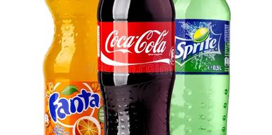 Coke, Fanta, and sprite products used for our vending services