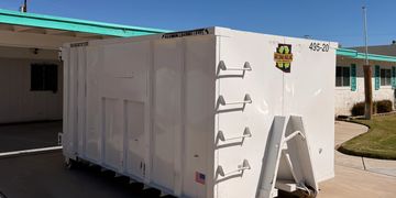 20 yard dumpster 
large dumpster 
