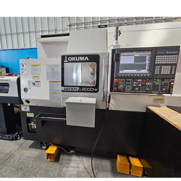 Okuma Genos mill-turn CNC machine.