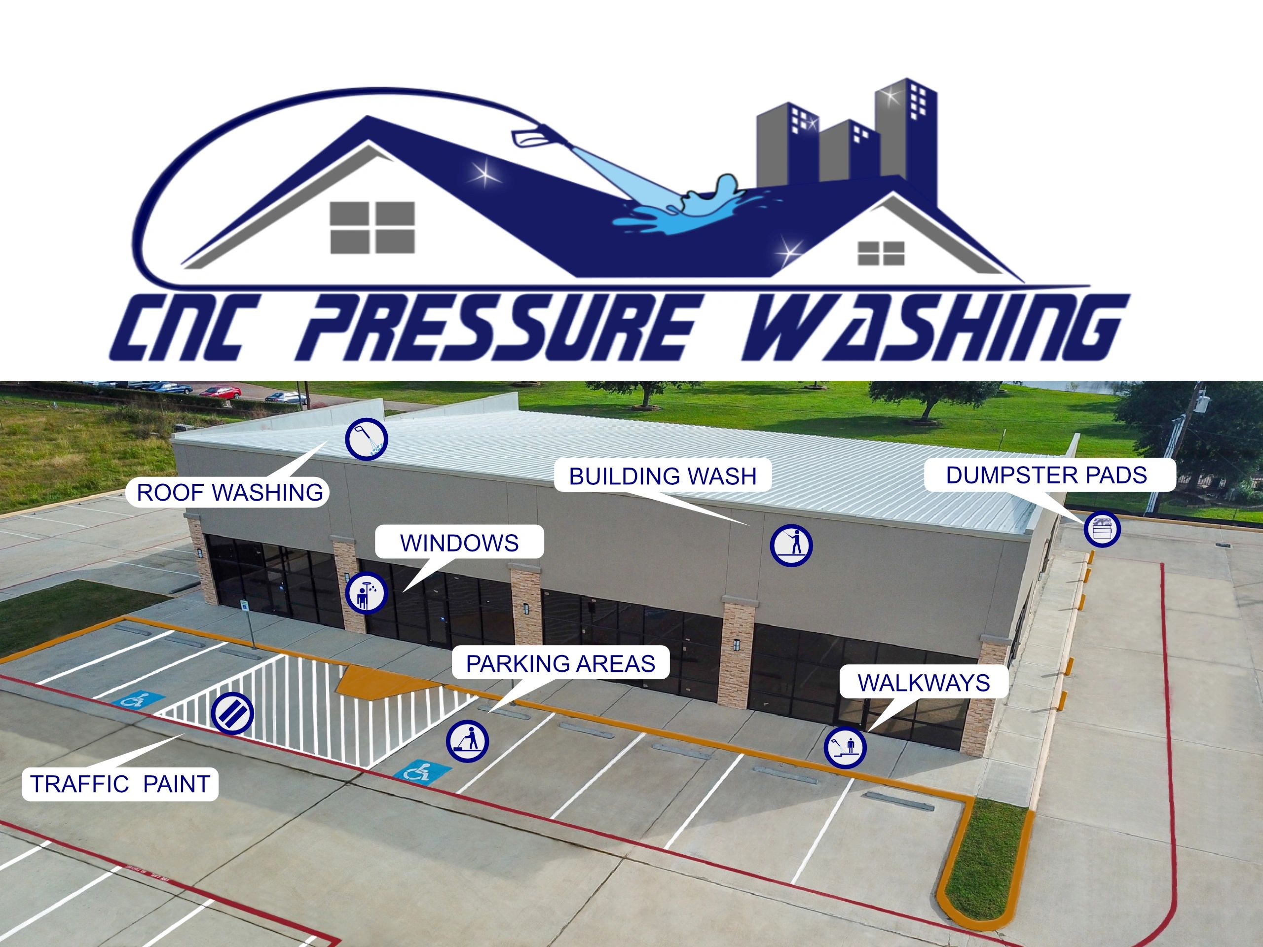Pressure Washing Service CNC Pressure Washing