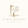 Elegant logo for Aurea Rivera Personalized Jewelry.