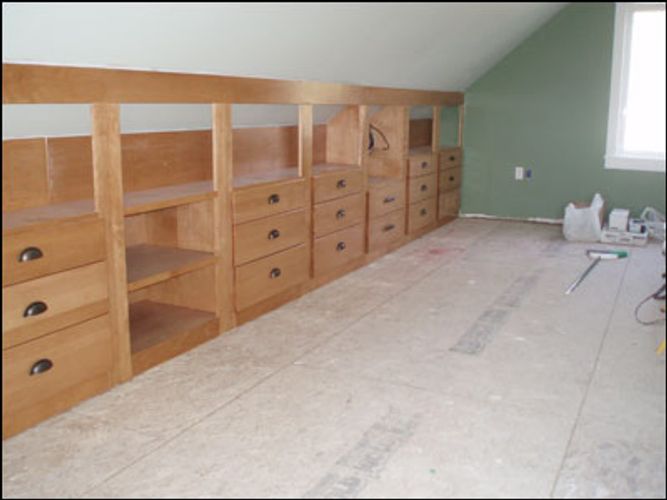 Bunk Room with Built-ins