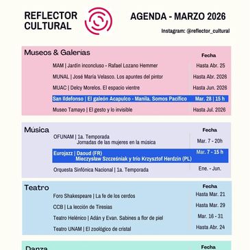 Agenda Reflector Cultural