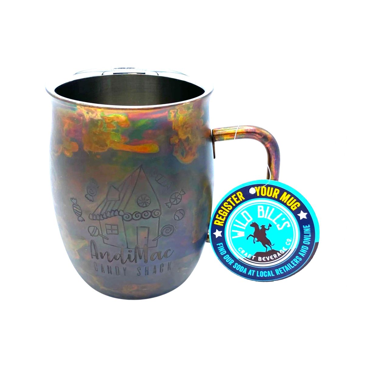 Wild Bill's Double Barrel Mugs Double Sided etched - Picture 8 of 9