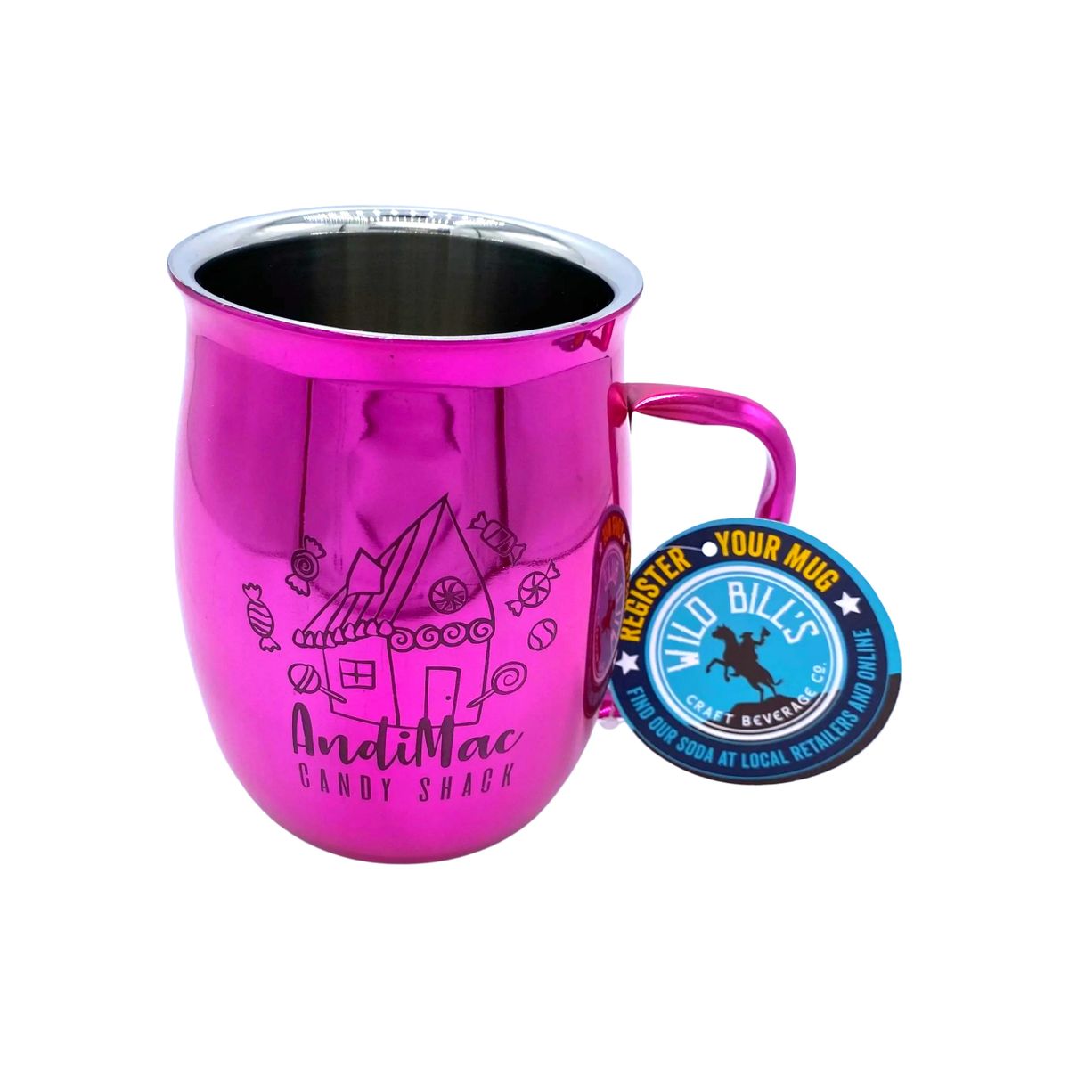 Wild Bill's Double Barrel Mugs Double Sided etched - Picture 7 of 9